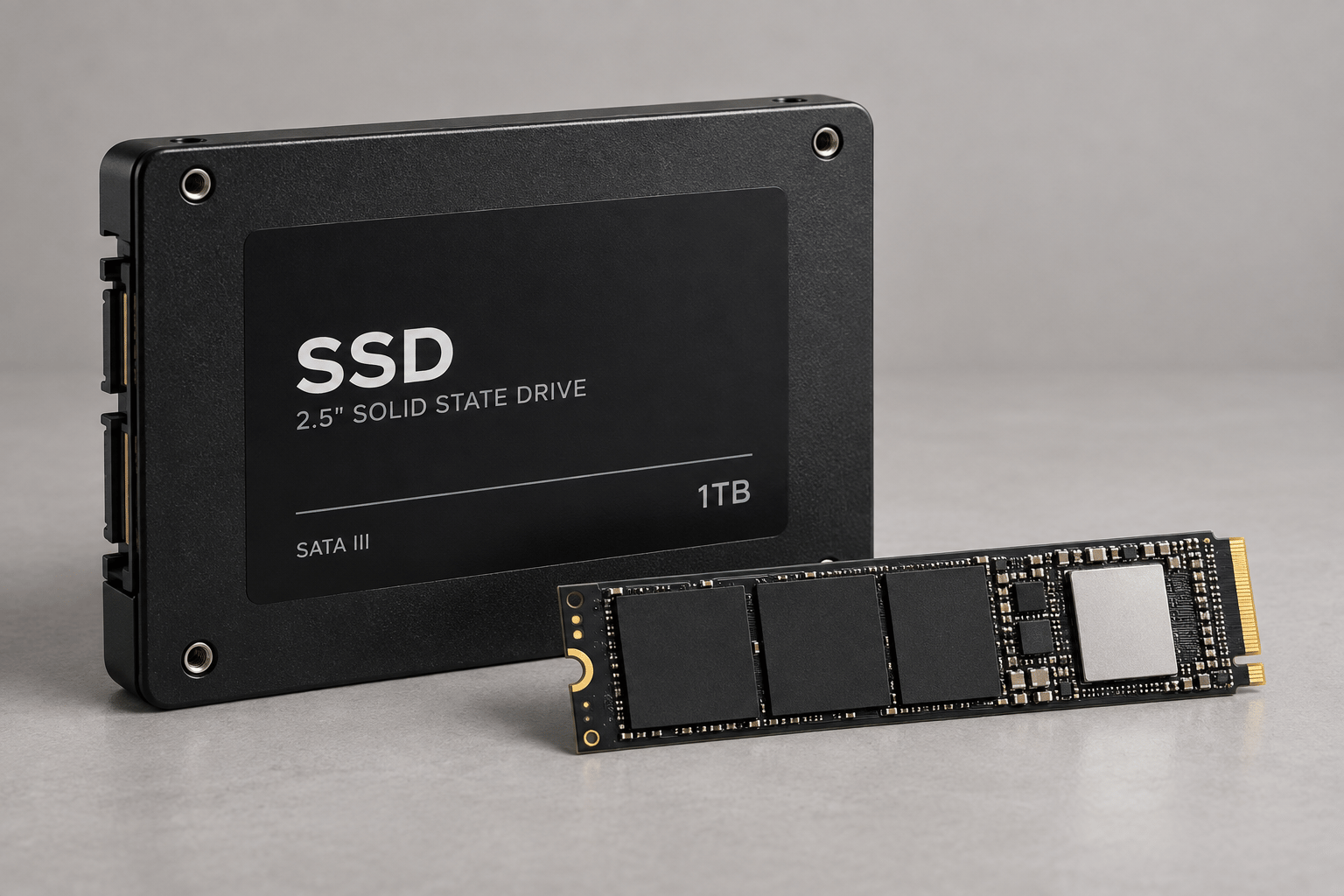 Твердотельные накопители SSD двух форматов